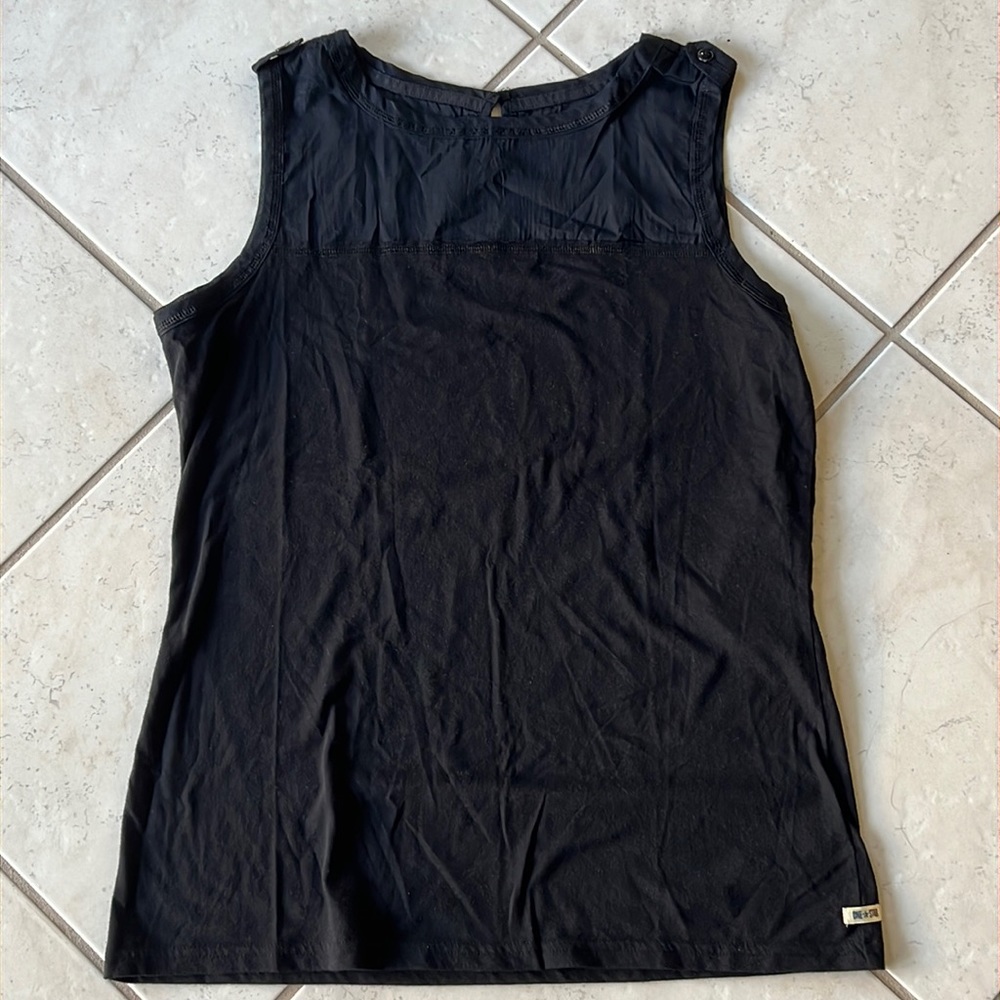 Women’s Converse Black T-Shirt Tank Size Large